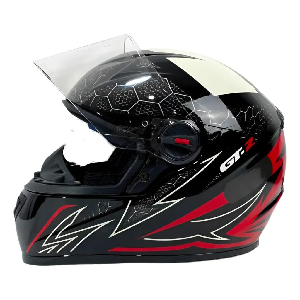 Capacete Fechado Fw3 Gt 5 Gt2 Viseira Cristal Com Narigueira