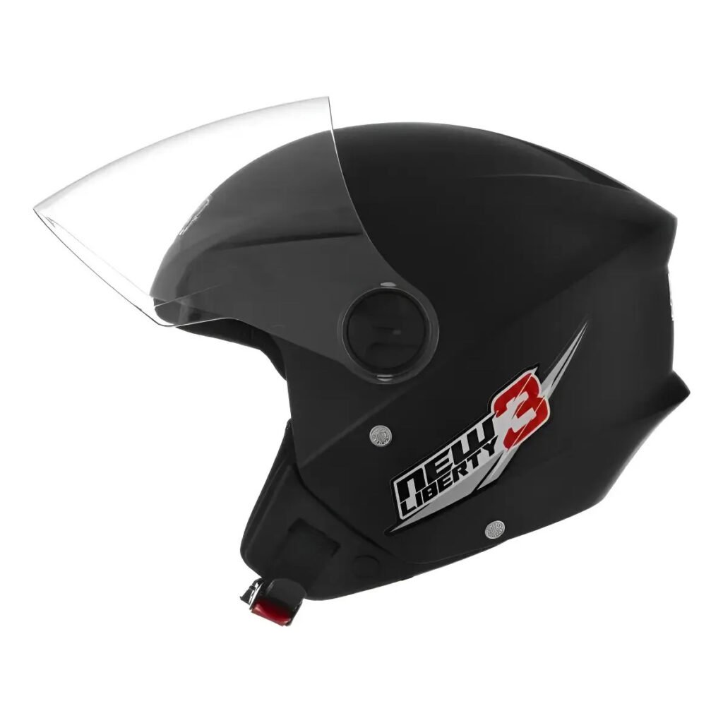 Capacete Moto Aberto Pro Tork New Liberty 3 Preto Fosco